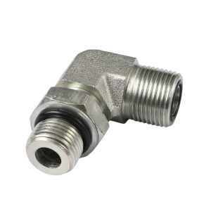 1FH9 ORFS Male x Metric Male 90 ° Elbow Adapter