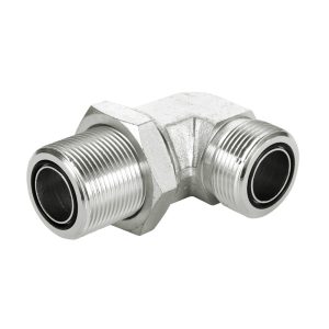 6F9 ORFS Hydraulic Bulkhead 90° Elbow