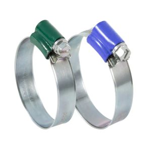 9.7/11.7mm British Type Hose Clamp With Tube Housing